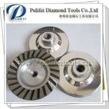 Rueda abrasiva de diamante para disco Turbo de aluminio concreto